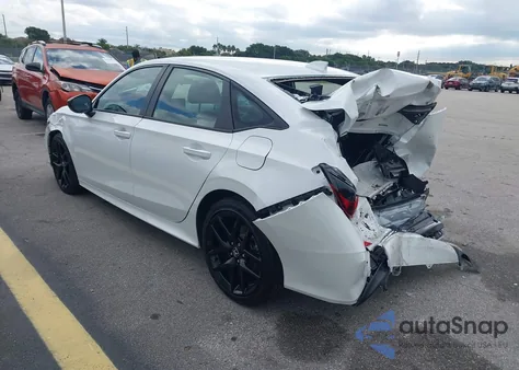 2025 Honda Civic Hybrid Sport/Sport Touring z USA, uszkodzony, nr VIN 2HGFE4F80SH313839